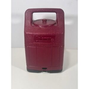 Coleman Propane Lantern 5154B700 with Hard Case and Manual Green Burgundy
